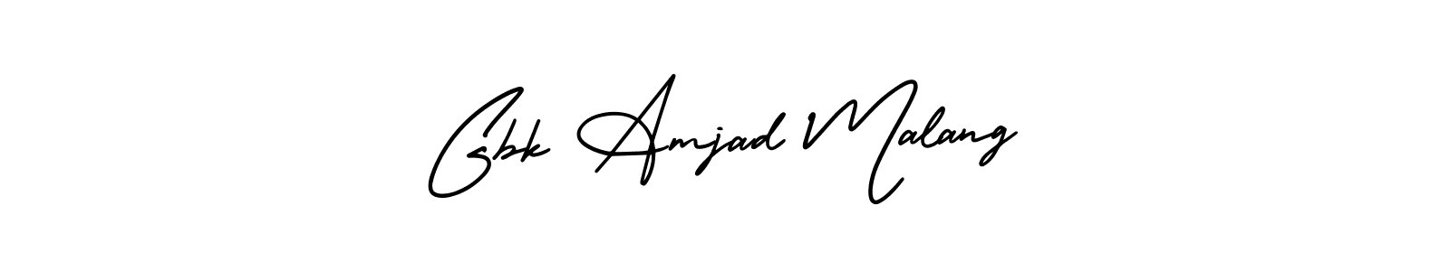 Best and Professional Signature Style for Gbk Amjad Malang. AmerikaSignatureDemo-Regular Best Signature Style Collection. Gbk Amjad Malang signature style 3 images and pictures png