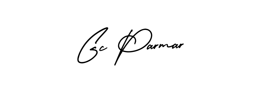 Make a beautiful signature design for name Gc Parmar. Use this online signature maker to create a handwritten signature for free. Gc Parmar signature style 3 images and pictures png