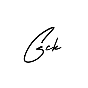 Create a beautiful signature design for name Gck. With this signature (AmerikaSignatureDemo-Regular) fonts, you can make a handwritten signature for free. Gck signature style 3 images and pictures png