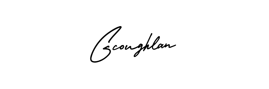 Design your own signature with our free online signature maker. With this signature software, you can create a handwritten (AmerikaSignatureDemo-Regular) signature for name Gcoughlan. Gcoughlan signature style 3 images and pictures png