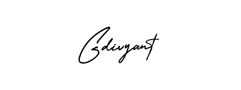 Make a beautiful signature design for name Gdivyant. With this signature (AmerikaSignatureDemo-Regular) style, you can create a handwritten signature for free. Gdivyant signature style 3 images and pictures png