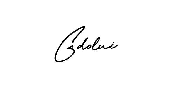 Also we have Gdolui name is the best signature style. Create professional handwritten signature collection using AmerikaSignatureDemo-Regular autograph style. Gdolui signature style 3 images and pictures png