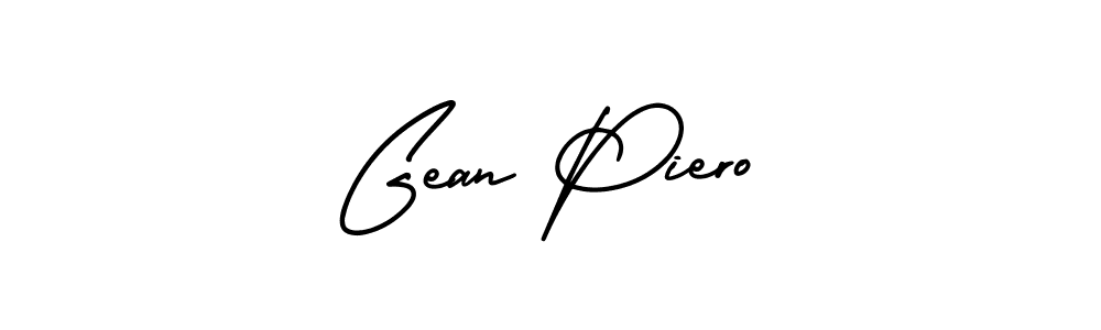 Best and Professional Signature Style for Gean Piero. AmerikaSignatureDemo-Regular Best Signature Style Collection. Gean Piero signature style 3 images and pictures png