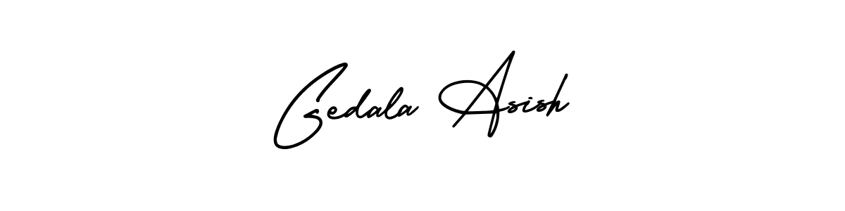 Check out images of Autograph of Gedala Asish name. Actor Gedala Asish Signature Style. AmerikaSignatureDemo-Regular is a professional sign style online. Gedala Asish signature style 3 images and pictures png