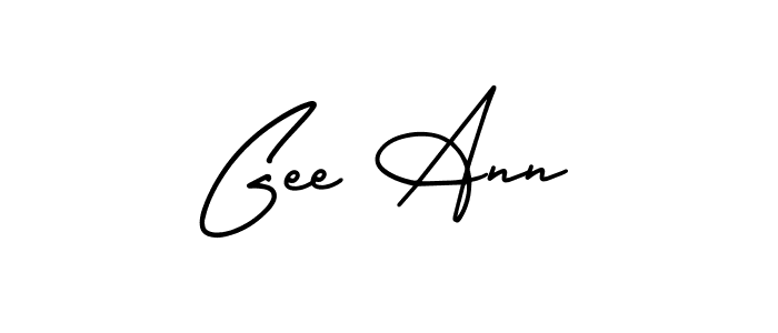 AmerikaSignatureDemo-Regular is a professional signature style that is perfect for those who want to add a touch of class to their signature. It is also a great choice for those who want to make their signature more unique. Get Gee Ann name to fancy signature for free. Gee Ann signature style 3 images and pictures png