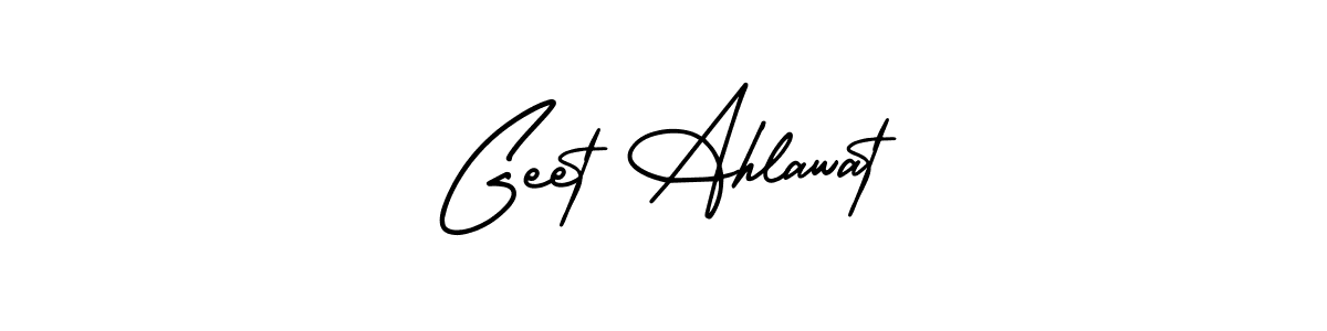 Best and Professional Signature Style for Geet Ahlawat. AmerikaSignatureDemo-Regular Best Signature Style Collection. Geet Ahlawat signature style 3 images and pictures png