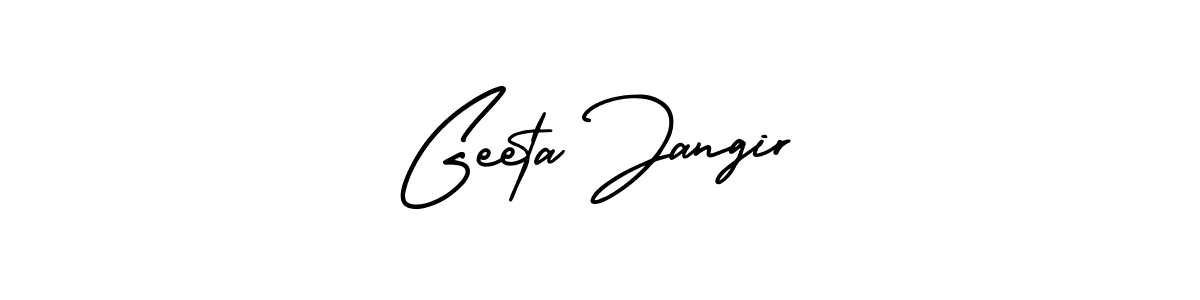 if you are searching for the best signature style for your name Geeta Jangir. so please give up your signature search. here we have designed multiple signature styles  using AmerikaSignatureDemo-Regular. Geeta Jangir signature style 3 images and pictures png