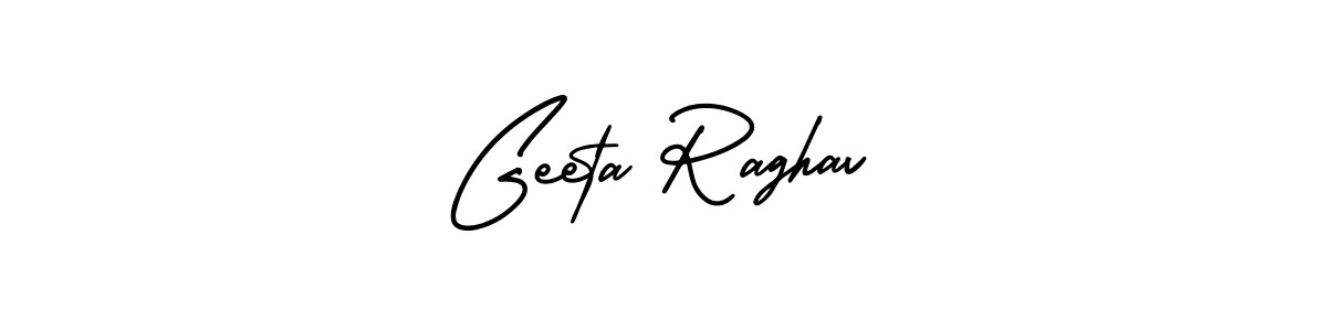 Make a short Geeta Raghav signature style. Manage your documents anywhere anytime using AmerikaSignatureDemo-Regular. Create and add eSignatures, submit forms, share and send files easily. Geeta Raghav signature style 3 images and pictures png