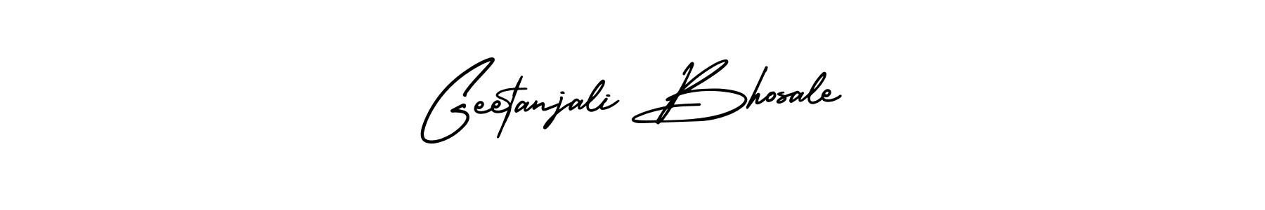 AmerikaSignatureDemo-Regular is a professional signature style that is perfect for those who want to add a touch of class to their signature. It is also a great choice for those who want to make their signature more unique. Get Geetanjali Bhosale name to fancy signature for free. Geetanjali Bhosale signature style 3 images and pictures png