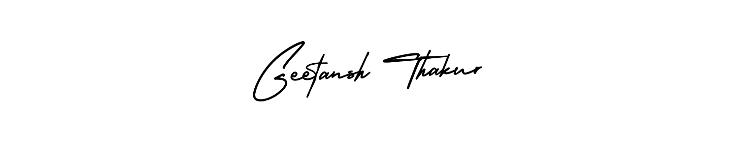 How to Draw Geetansh Thakur signature style? AmerikaSignatureDemo-Regular is a latest design signature styles for name Geetansh Thakur. Geetansh Thakur signature style 3 images and pictures png