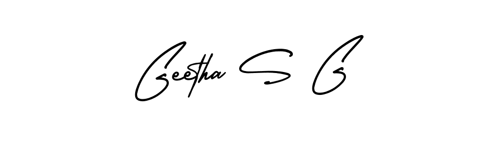 if you are searching for the best signature style for your name Geetha S G. so please give up your signature search. here we have designed multiple signature styles  using AmerikaSignatureDemo-Regular. Geetha S G signature style 3 images and pictures png