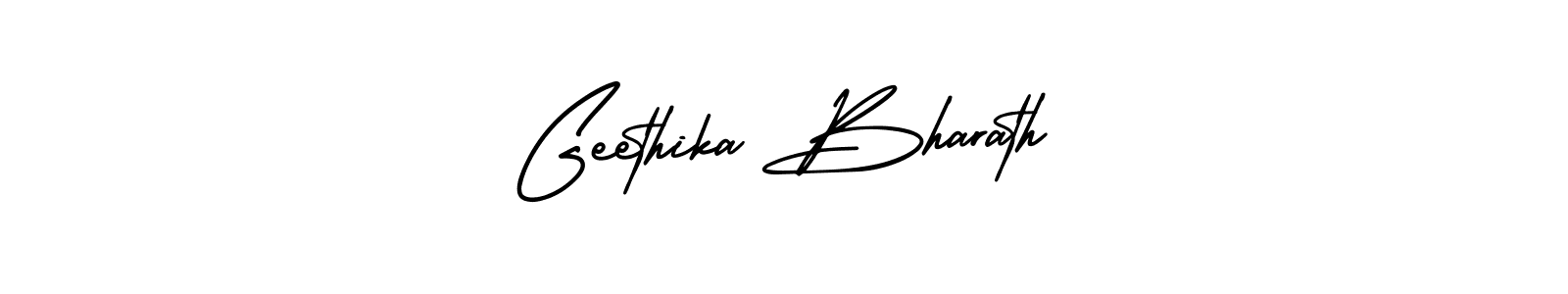 Make a beautiful signature design for name Geethika Bharath. Use this online signature maker to create a handwritten signature for free. Geethika Bharath signature style 3 images and pictures png