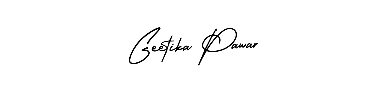 How to Draw Geetika Pawar signature style? AmerikaSignatureDemo-Regular is a latest design signature styles for name Geetika Pawar. Geetika Pawar signature style 3 images and pictures png