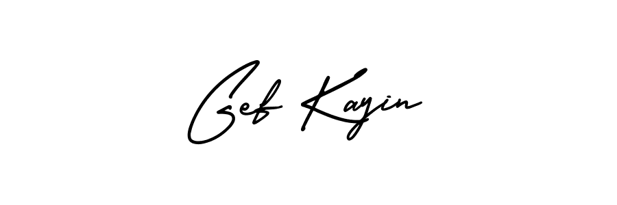 Similarly AmerikaSignatureDemo-Regular is the best handwritten signature design. Signature creator online .You can use it as an online autograph creator for name Gef Kayin. Gef Kayin signature style 3 images and pictures png