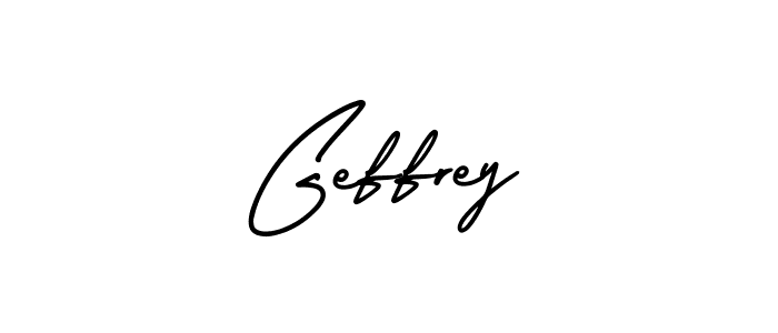 Make a beautiful signature design for name Geffrey. Use this online signature maker to create a handwritten signature for free. Geffrey signature style 3 images and pictures png