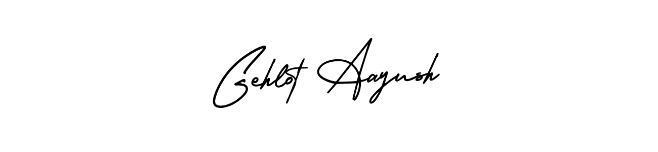 Similarly AmerikaSignatureDemo-Regular is the best handwritten signature design. Signature creator online .You can use it as an online autograph creator for name Gehlot Aayush. Gehlot Aayush signature style 3 images and pictures png