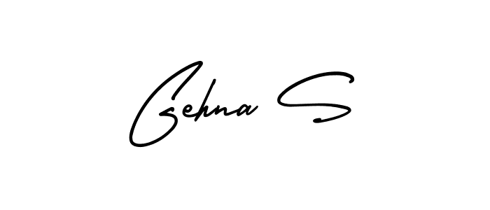 AmerikaSignatureDemo-Regular is a professional signature style that is perfect for those who want to add a touch of class to their signature. It is also a great choice for those who want to make their signature more unique. Get Gehna S name to fancy signature for free. Gehna S signature style 3 images and pictures png