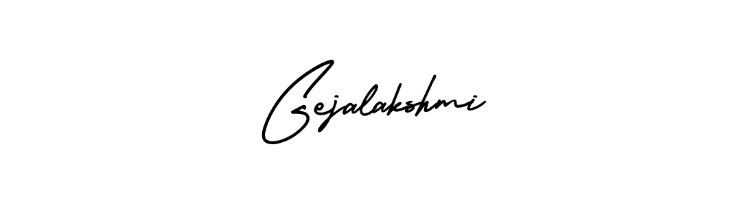 It looks lik you need a new signature style for name Gejalakshmi. Design unique handwritten (AmerikaSignatureDemo-Regular) signature with our free signature maker in just a few clicks. Gejalakshmi signature style 3 images and pictures png