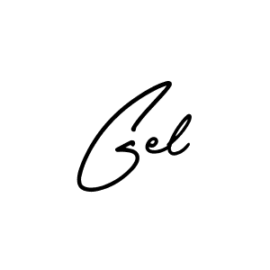 This is the best signature style for the Gel name. Also you like these signature font (AmerikaSignatureDemo-Regular). Mix name signature. Gel signature style 3 images and pictures png