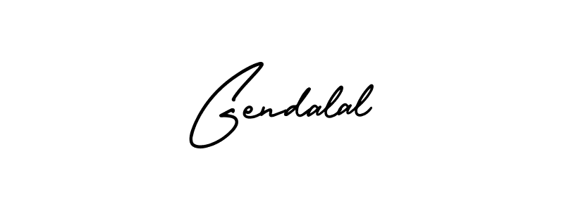 Make a short Gendalal signature style. Manage your documents anywhere anytime using AmerikaSignatureDemo-Regular. Create and add eSignatures, submit forms, share and send files easily. Gendalal signature style 3 images and pictures png