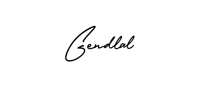 AmerikaSignatureDemo-Regular is a professional signature style that is perfect for those who want to add a touch of class to their signature. It is also a great choice for those who want to make their signature more unique. Get Gendlal name to fancy signature for free. Gendlal signature style 3 images and pictures png