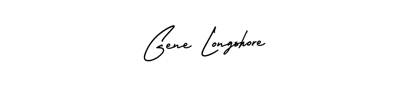How to make Gene Longshore signature? AmerikaSignatureDemo-Regular is a professional autograph style. Create handwritten signature for Gene Longshore name. Gene Longshore signature style 3 images and pictures png