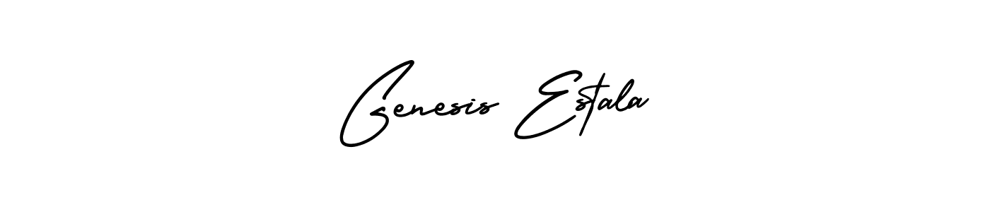 See photos of Genesis Estala official signature by Spectra . Check more albums & portfolios. Read reviews & check more about AmerikaSignatureDemo-Regular font. Genesis Estala signature style 3 images and pictures png