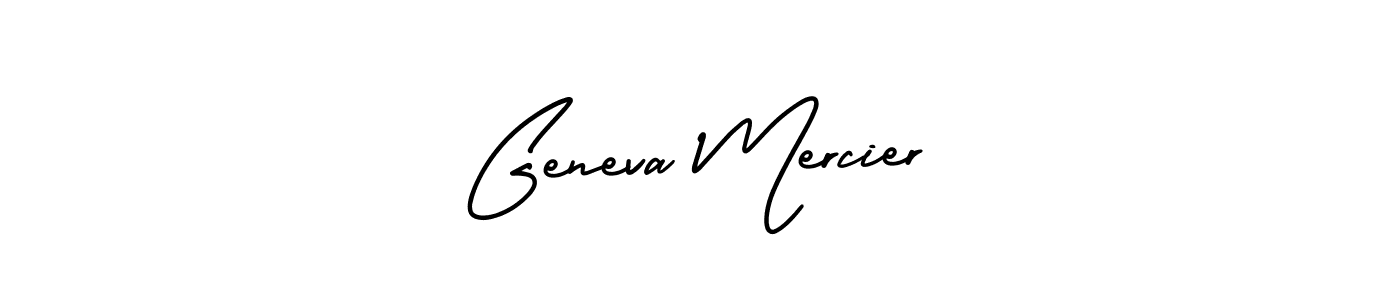 Make a beautiful signature design for name Geneva Mercier. Use this online signature maker to create a handwritten signature for free. Geneva Mercier signature style 3 images and pictures png