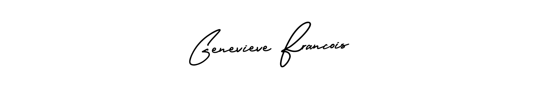 Design your own signature with our free online signature maker. With this signature software, you can create a handwritten (AmerikaSignatureDemo-Regular) signature for name Genevieve Francois. Genevieve Francois signature style 3 images and pictures png