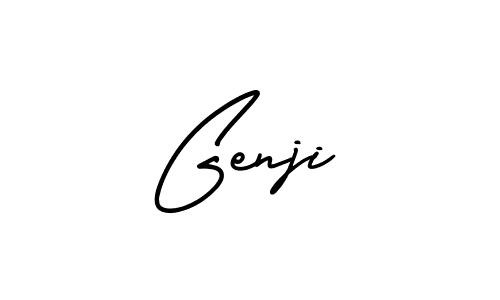 Best and Professional Signature Style for Genji. AmerikaSignatureDemo-Regular Best Signature Style Collection. Genji signature style 3 images and pictures png