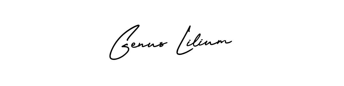 Make a beautiful signature design for name Genus Lilium. Use this online signature maker to create a handwritten signature for free. Genus Lilium signature style 3 images and pictures png