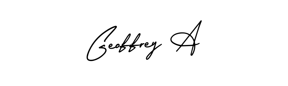 Also we have Geoffrey A name is the best signature style. Create professional handwritten signature collection using AmerikaSignatureDemo-Regular autograph style. Geoffrey A signature style 3 images and pictures png