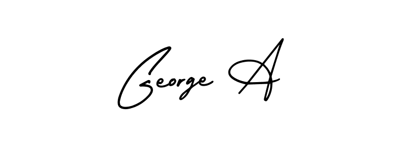 Once you've used our free online signature maker to create your best signature AmerikaSignatureDemo-Regular style, it's time to enjoy all of the benefits that George A name signing documents. George A signature style 3 images and pictures png