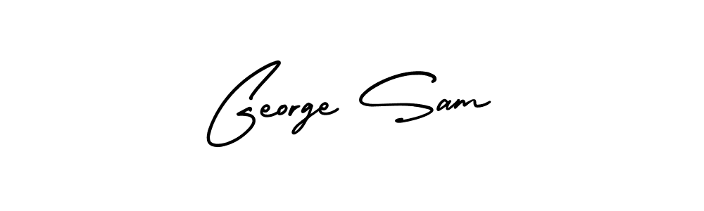 Make a beautiful signature design for name George Sam. Use this online signature maker to create a handwritten signature for free. George Sam signature style 3 images and pictures png