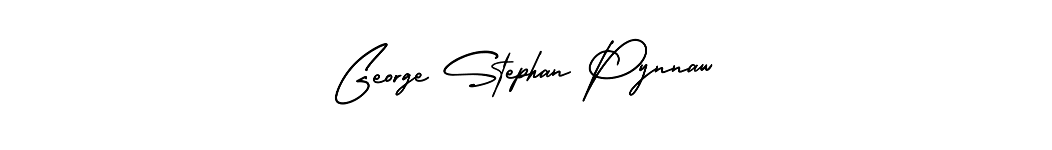 Design your own signature with our free online signature maker. With this signature software, you can create a handwritten (AmerikaSignatureDemo-Regular) signature for name George Stephan Pynnaw. George Stephan Pynnaw signature style 3 images and pictures png