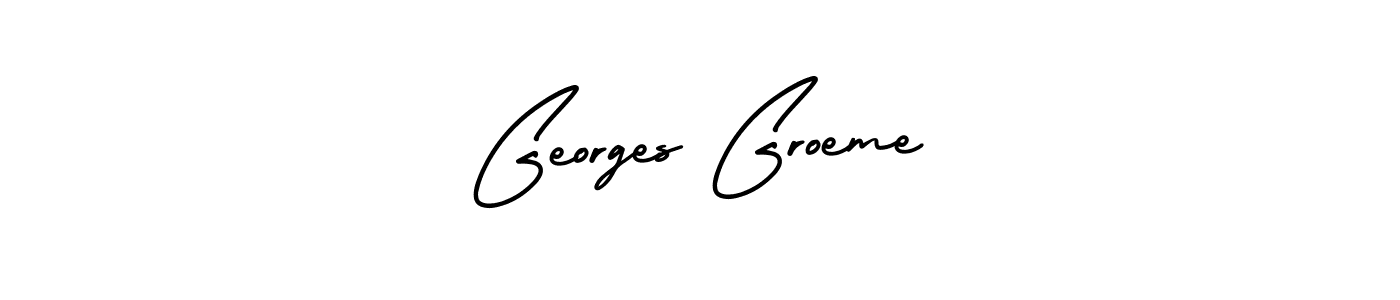It looks lik you need a new signature style for name Georges Groeme. Design unique handwritten (AmerikaSignatureDemo-Regular) signature with our free signature maker in just a few clicks. Georges Groeme signature style 3 images and pictures png