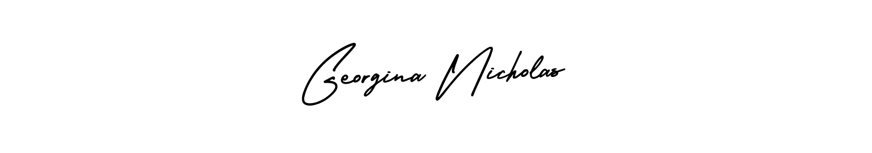 See photos of Georgina Nicholas official signature by Spectra . Check more albums & portfolios. Read reviews & check more about AmerikaSignatureDemo-Regular font. Georgina Nicholas signature style 3 images and pictures png