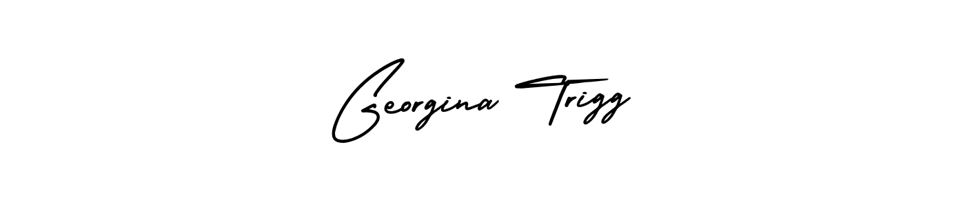 Make a short Georgina Trigg signature style. Manage your documents anywhere anytime using AmerikaSignatureDemo-Regular. Create and add eSignatures, submit forms, share and send files easily. Georgina Trigg signature style 3 images and pictures png
