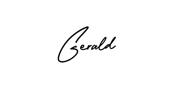 Similarly AmerikaSignatureDemo-Regular is the best handwritten signature design. Signature creator online .You can use it as an online autograph creator for name Gerald. Gerald signature style 3 images and pictures png