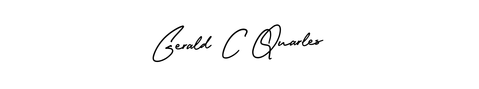 Here are the top 10 professional signature styles for the name Gerald C Quarles. These are the best autograph styles you can use for your name. Gerald C Quarles signature style 3 images and pictures png