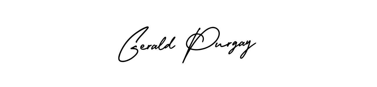 if you are searching for the best signature style for your name Gerald Purgay. so please give up your signature search. here we have designed multiple signature styles  using AmerikaSignatureDemo-Regular. Gerald Purgay signature style 3 images and pictures png