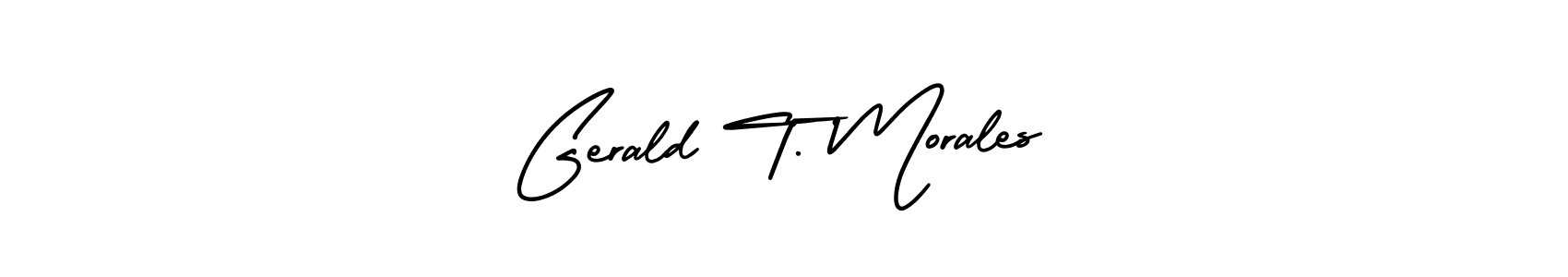 Once you've used our free online signature maker to create your best signature AmerikaSignatureDemo-Regular style, it's time to enjoy all of the benefits that Gerald T. Morales name signing documents. Gerald T. Morales signature style 3 images and pictures png