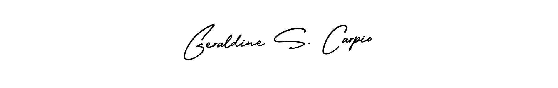 Make a beautiful signature design for name Geraldine S. Carpio. Use this online signature maker to create a handwritten signature for free. Geraldine S. Carpio signature style 3 images and pictures png