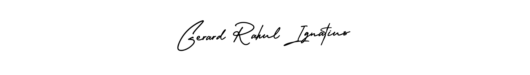 Use a signature maker to create a handwritten signature online. With this signature software, you can design (AmerikaSignatureDemo-Regular) your own signature for name Gerard Rahul Ignatius. Gerard Rahul Ignatius signature style 3 images and pictures png