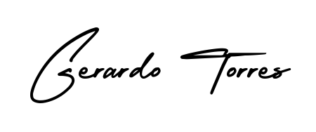 The AmerikaSignatureDemo-Regular lettering style adds unique flourish to name Gerardo Torres. Stand out with a custom digital autograph made in seconds. Gerardo Torres signature style 3 images and pictures png
