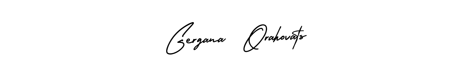 Make a beautiful signature design for name Gergana  Orahovats. Use this online signature maker to create a handwritten signature for free. Gergana  Orahovats signature style 3 images and pictures png