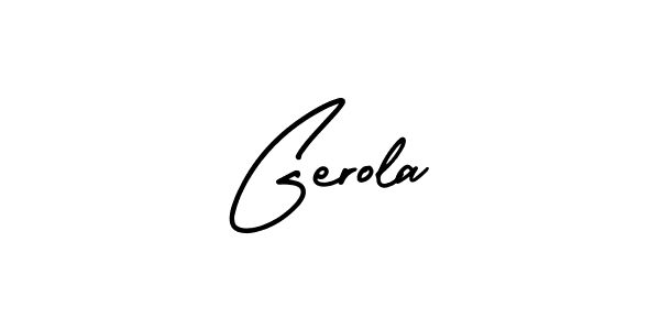 See photos of Gerola official signature by Spectra . Check more albums & portfolios. Read reviews & check more about AmerikaSignatureDemo-Regular font. Gerola signature style 3 images and pictures png