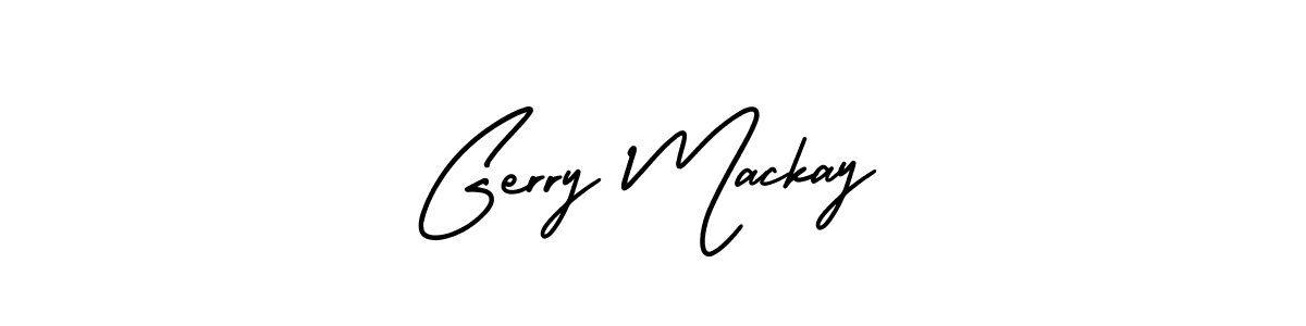 Use a signature maker to create a handwritten signature online. With this signature software, you can design (AmerikaSignatureDemo-Regular) your own signature for name Gerry Mackay. Gerry Mackay signature style 3 images and pictures png