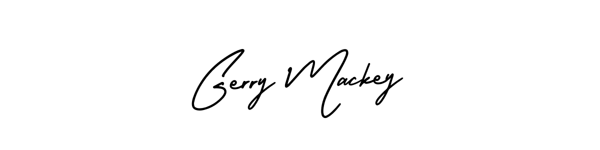 AmerikaSignatureDemo-Regular is a professional signature style that is perfect for those who want to add a touch of class to their signature. It is also a great choice for those who want to make their signature more unique. Get Gerry Mackey name to fancy signature for free. Gerry Mackey signature style 3 images and pictures png