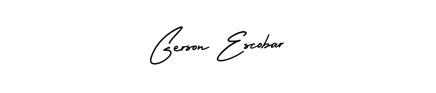 Once you've used our free online signature maker to create your best signature AmerikaSignatureDemo-Regular style, it's time to enjoy all of the benefits that Gerson Escobar name signing documents. Gerson Escobar signature style 3 images and pictures png